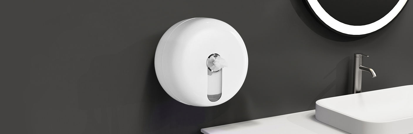 24 Single Arm Wall Mount, Bubble Wrap® Foam Roll & Protective Paper  Dispenser w/ Slide Cutter